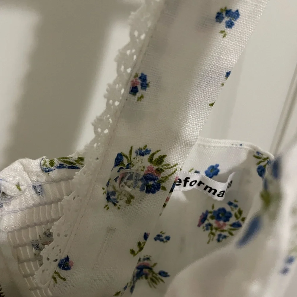 Reformation Tagliatelle floral linen midi Dress - Picture 6 of 6